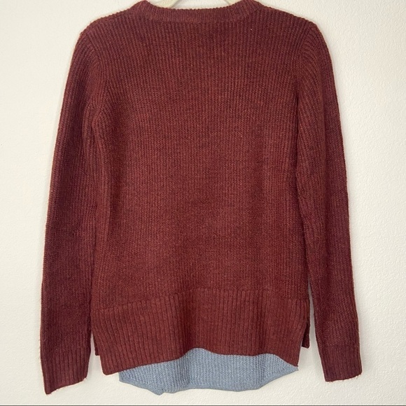 UNIF X Urban Outfitters Waffle Mix Layered Sweater - Picture 7 of 7